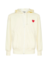 Comme Des Garçons Play Comme Des Garcons Play Hooded Sweatshirt In Multi-colored