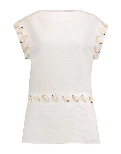 Jw Anderson Blouses In Ivory