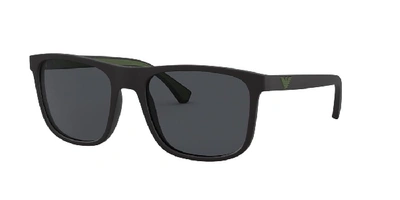 Emporio Armani Sunglasses, Ea4129 56 In Grey