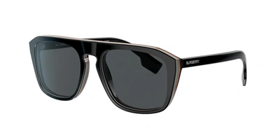 Burberry Man Sunglasses Be4286 In Polar Grey