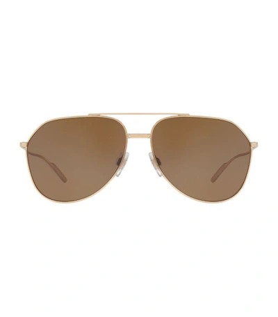 Dolce & Gabbana 0dg2166 Pilot Metal Sunglasses