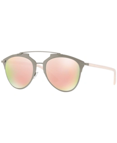 Dior Reflected" Two-tone Aviator Sunglasses" In Rose Gold