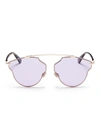 Dior Christian  448  59mm Sunglasses In Gold/ Havana
