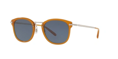 Oliver Peoples Op-506 Sun Sunglasses In Blue