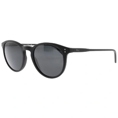 Polo Ralph Lauren Polo Player Sunglasses Black In Grey