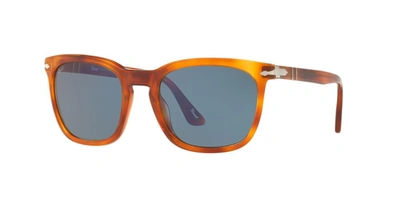Persol Sunglasses, Po3193s 55 In Light Blue