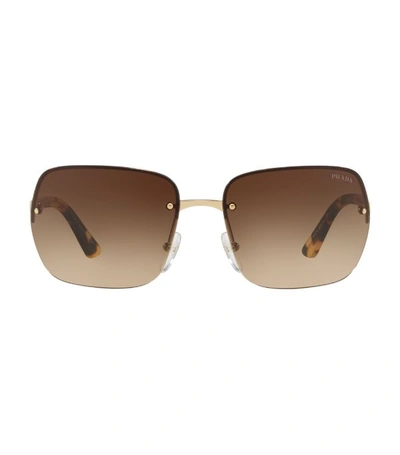 Prada Sunglasses, Pr 63vs 62 In Brown Gradient