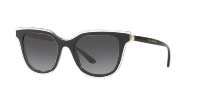 Dolce & Gabbana Dolce And Gabbana Woman  Dg4362 In Grey-black