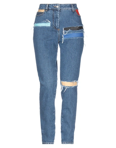 Jeremy Scott Jeans In Blue