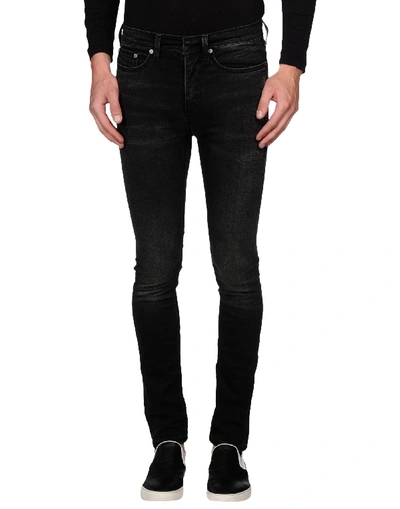 Neil Barrett Denim Pants In Black