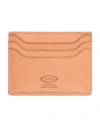 Tod's Checkbook Holder In Camel