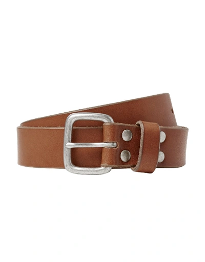 Jcrew Leather Belt In Brown