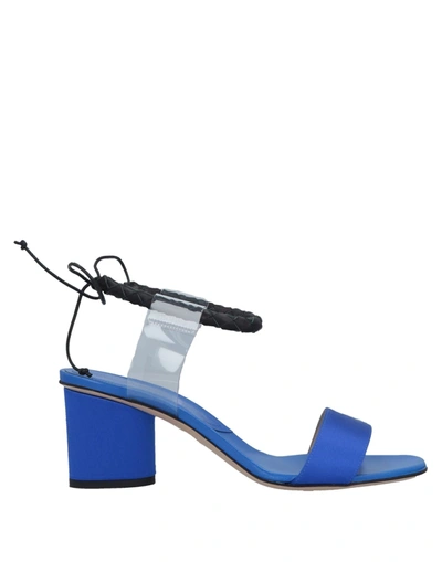 Paul Andrew Sandals In Bright Blue