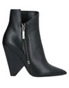 Saint Laurent Ankle Boots In Black