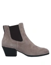 Hogan Ankle Boots In Grey