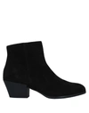 Hogan Ankle Boots In Black