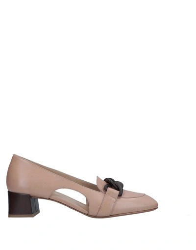 Fratelli Rossetti Loafers In Pale Pink
