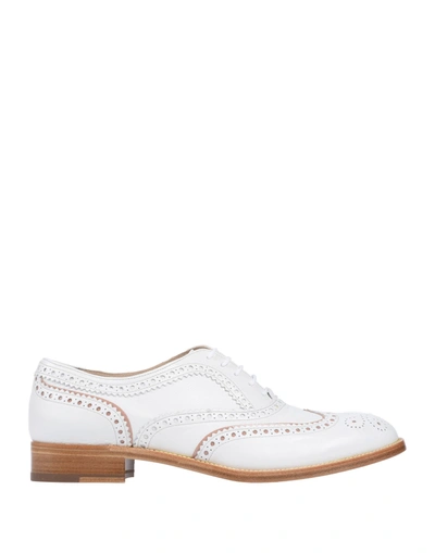 Fratelli Rossetti Laced Shoes In White