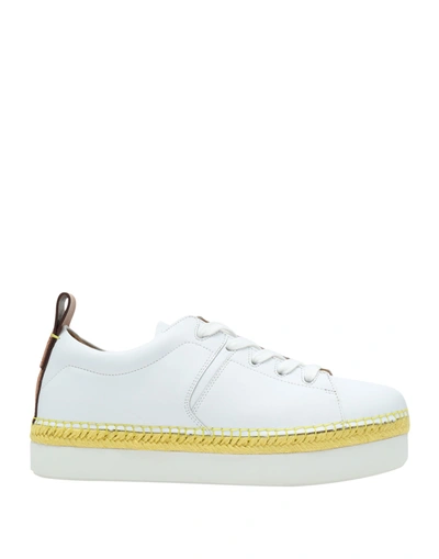 See By Chloé See By Chlo Women's Sb32210a09221101 White Leather Sneakers