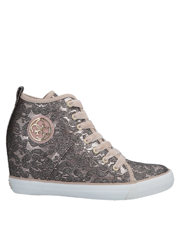 guess floral sneakers