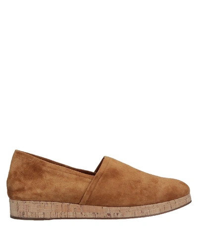 Gianvito Rossi Loafers In Camel