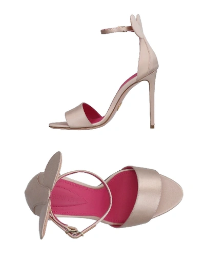 Oscar Tiye Sandals In Light Pink