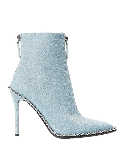 Alexander Wang Ankle Boots In Blue