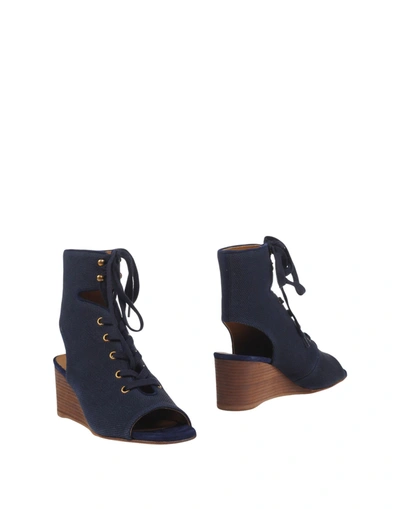 Chloé Ankle Boots In Black