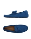 Tod's Loafers In Pastel Blue