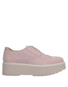 Hogan Laced Shoes In Pink
