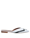 Malone Souliers Mules In White