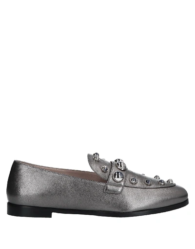 Alberto Gozzi Loafers In Grey