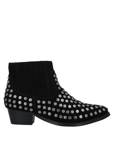 Bibi Lou Ankle Boots In Black