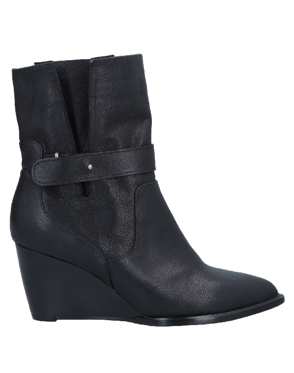 Robert Clergerie Ankle Boot In Black | ModeSens