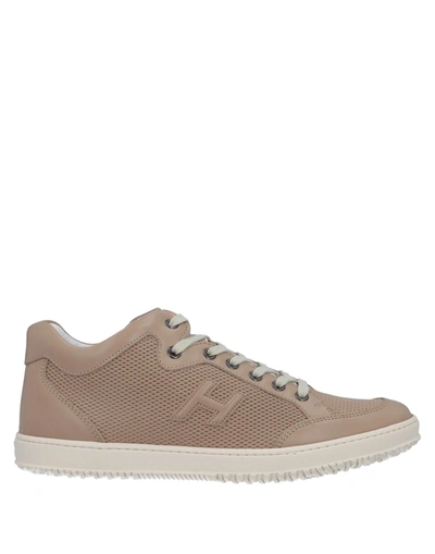 Hogan Sneakers In Beige