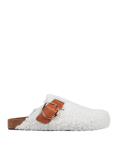 Isabel Marant Mules In Light Grey