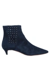 Tod's Ankle Boot In Dark Blue
