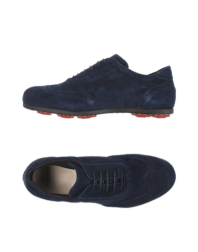 Pantofola D'oro Laced Shoes In Dark Blue