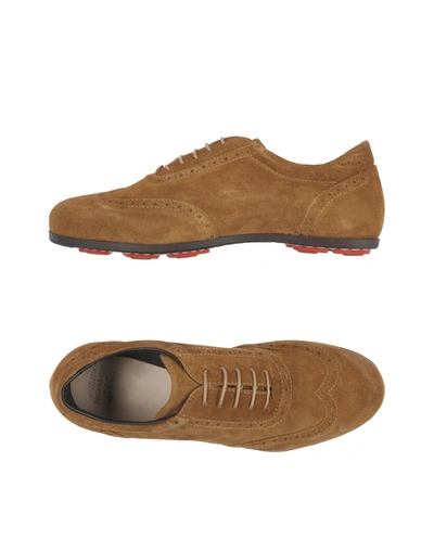 Pantofola D'oro Laced Shoes In Sand