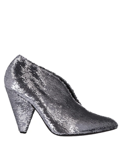 Space Style Concept Ankle Boot In Lead