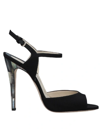Brian Atwood Sandals In Black