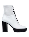 Gianvito Rossi Ankle Boots In White