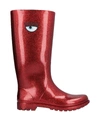 Chiara Ferragni Knee Boots In Red