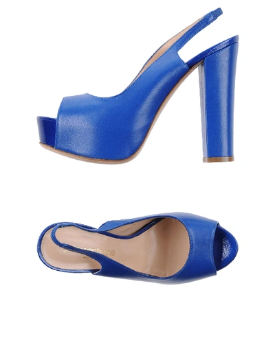 Aldo Castagna Sandals In Bright Blue