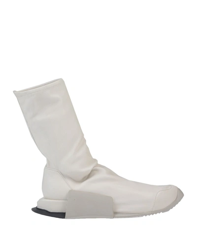 Adidas Originals Boots In Ivory