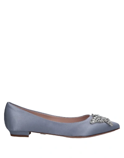 Aruna Seth Ballet Flats In Purple