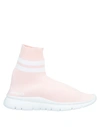 Joshua Sanders Joshua*s Woman Sneakers Pink Size 8 Textile Fibers