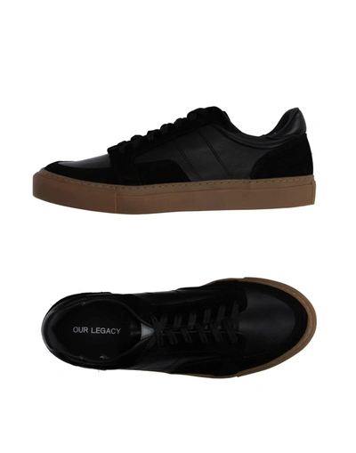 Our Legacy Sneakers In Black