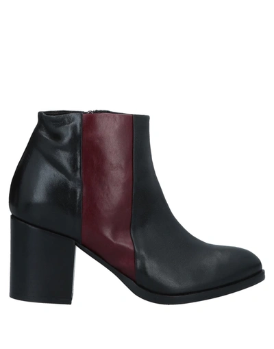 Alberto Fermani Ankle Boot In Black