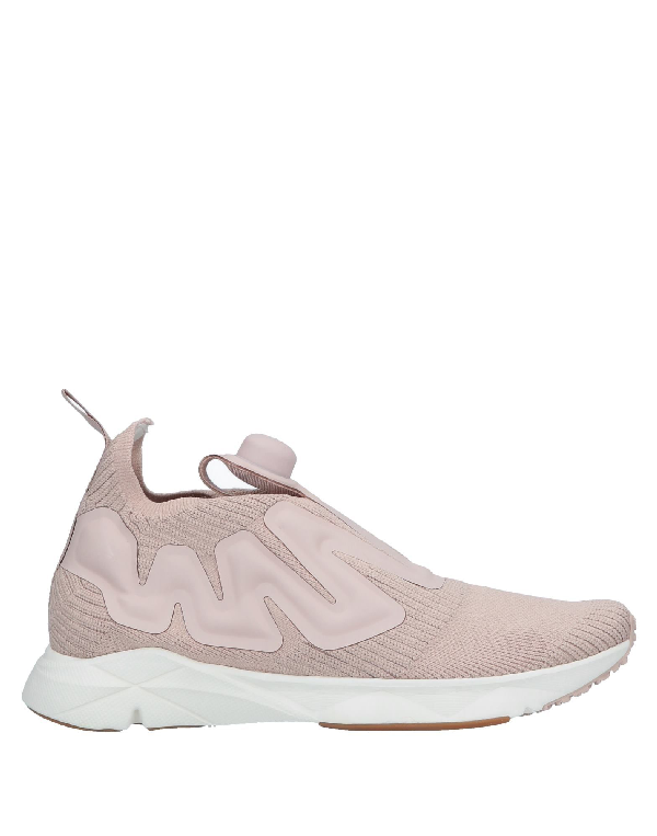 light pink reebok